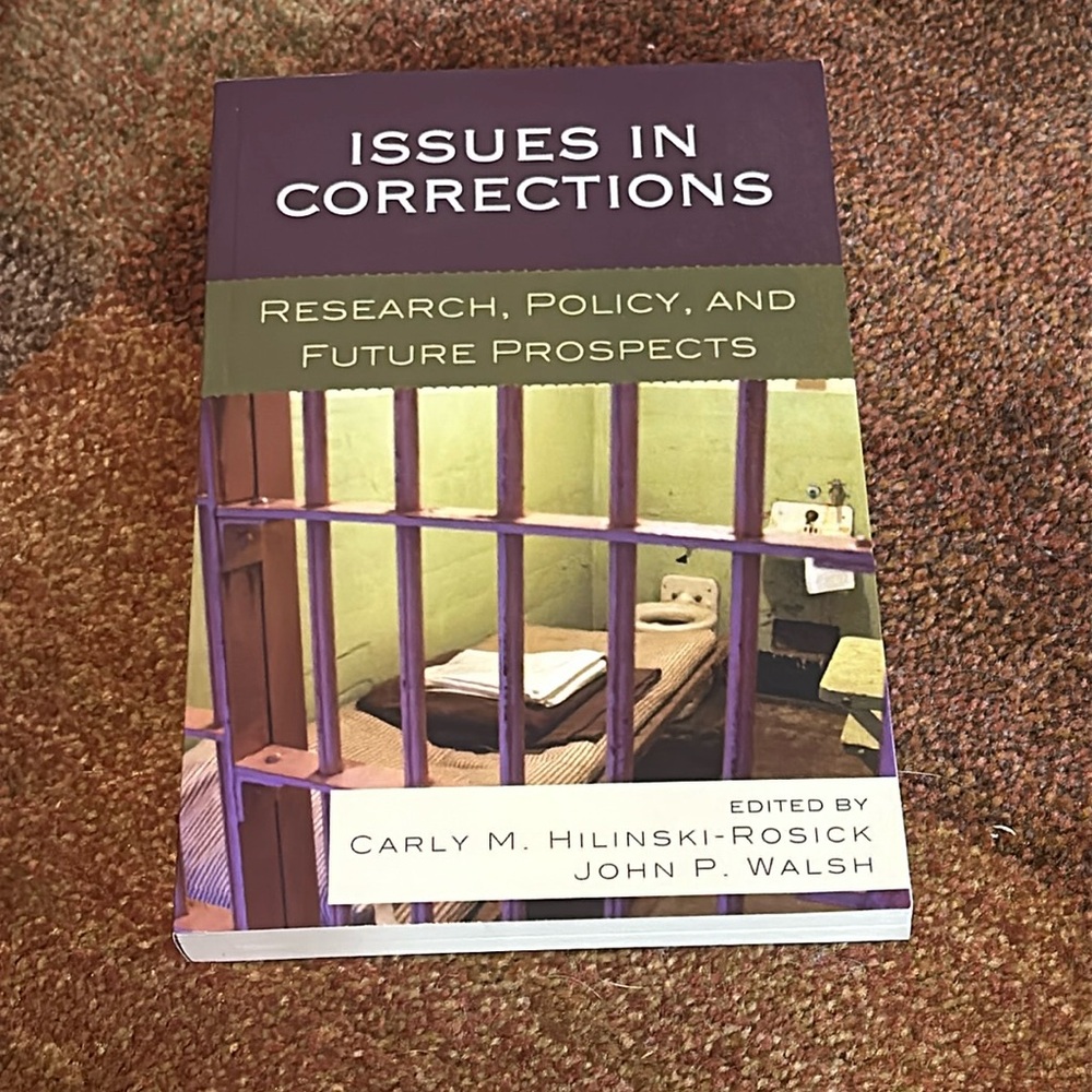 Issues in Corrections reasearch policy and future prospects